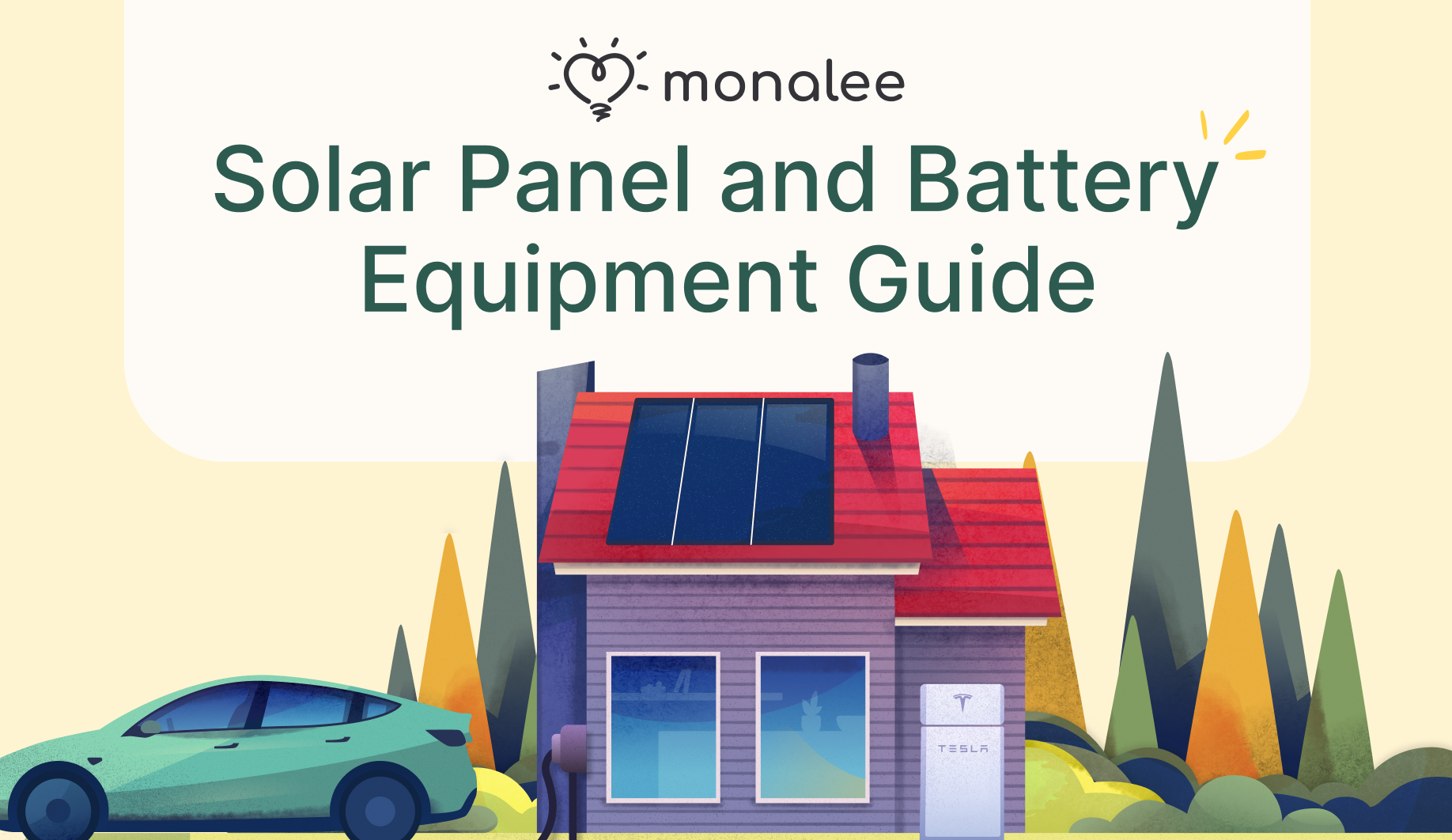 Monalee Solar Panel and Battery Equipment Guide