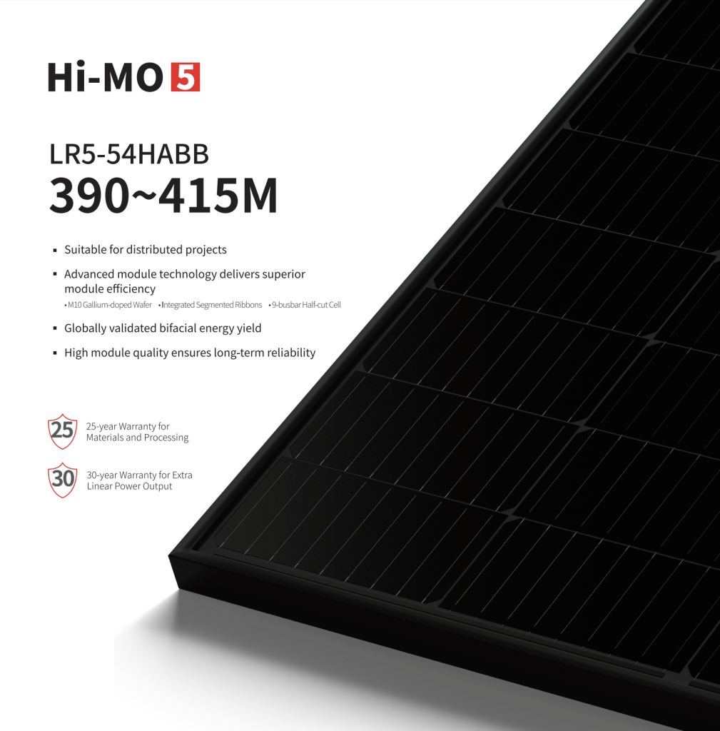 LONGi 400w solar panels