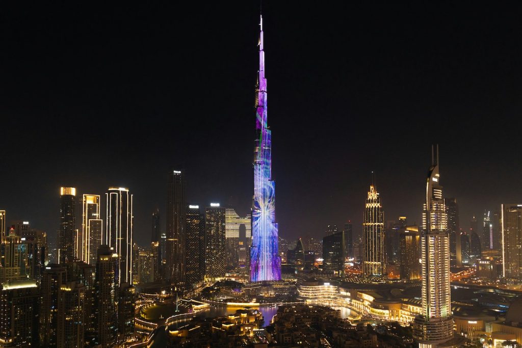 The Burj Khalifa solar system